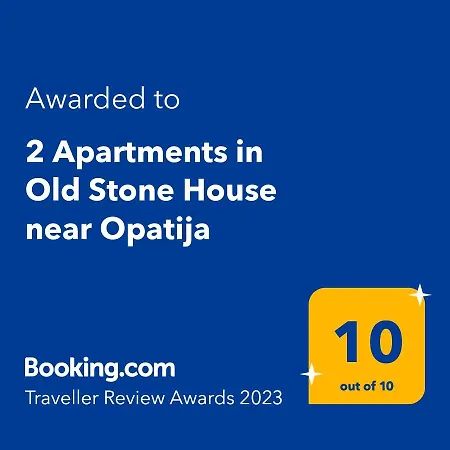 2 In Old Stone House Near Opatija *